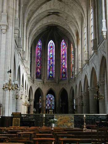 Inside the glise St.-Germain-L'Auxerrois