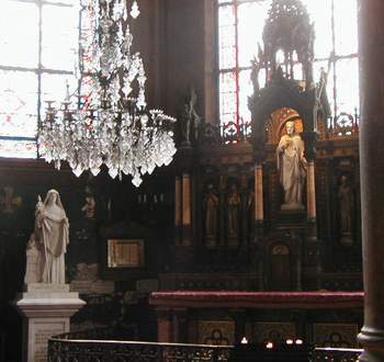 A chapel in the St. Augustin church.