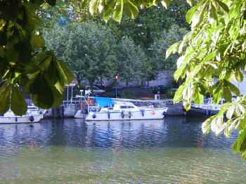Boat on the Seine.