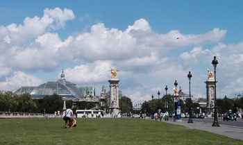 Pont Alexandre and Grand Palais