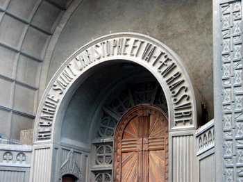 St. Christophe doorway