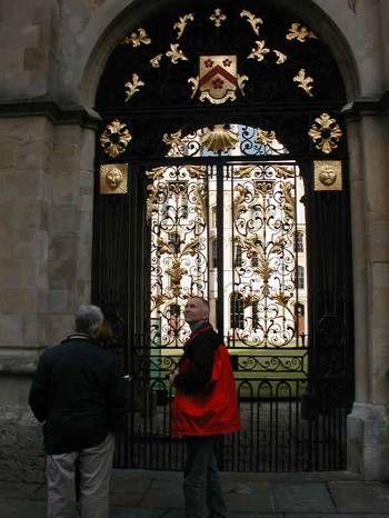 Gate at All Souls, Oxford