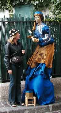 Mime on Montmartre