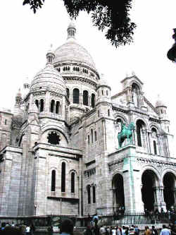 Sacre Coeur, on Montmartre